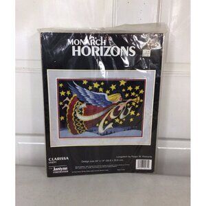 Christmas Angel Cross Stitch Kit Persian Wool New